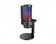 AMPLIGAME A8 USB Mikrofon RGB (PC/PS4/PS5) - Musta (DEMO)
