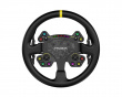 RS v2 Steering Wheel Round Leather - 33cm Rattiohjain (DEMO)