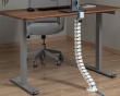 Flexible Desk Cable Management Spine - Valkoinen Kaapelinkeräin (DEMO)