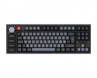 Q3 Pro QMK TKL Hotswap RGB Backlight ISO Knob Version - Carbon Black [K Pro Banana] (DEMO)