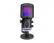 Ampligame AM6 kondensaattorimikrofoni RGB - Black (DEMO)