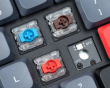 K17 Pro QMK/VIA RGB Hotswap Low Profile Näppäimistö [Red] (DEMO)