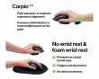 Carpio 2.0 Ergonominen Rannetuki - Left - L - Musta (DEMO)