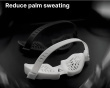 Carpio G2.0 Ergonominen Gaming Rannetuki - Right - L - Valkoinen (DEMO)