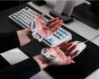Carpio G2.0 Ergonominen Gaming Rannetuki - Right - L - Valkoinen (DEMO)