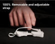 Carpio G2.0 Ergonominen Gaming Rannetuki - Right - L - Valkoinen (DEMO)