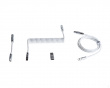 Coiled USB-C Kaapeli - Just White (DEMO)