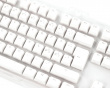 White Double-Shot PBT Keycap Set - ISO - Valkoinen (DEMO)