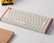 K2 HE Langaton QMK-näppäimistö [Gateron 2.0 Purple Magnetic Switch] - Wood White (DEMO)