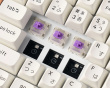 K2 HE Langaton QMK-näppäimistö [Gateron 2.0 Purple Magnetic Switch] - Wood White (DEMO)