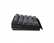60HE V2 -näppäimistö - ANSI Non Split Spacebar - Black Aluminum (DEMO)