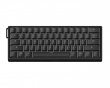 60HE V2 -näppäimistö - ANSI Split Spacebar - Black Aluminium