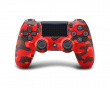 DualShock 4 PS4 Ohjain v2 - Red Camouflage (Refurbished)