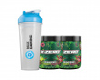 X-Zero Strawberry Coco Guava - 2 x 100 Annos + Shaker