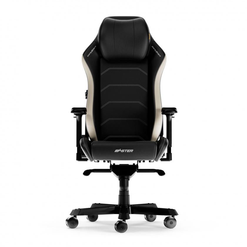 DXRacer MASTER XL Musta & Valkoinen Mikrokuituinen Nahka