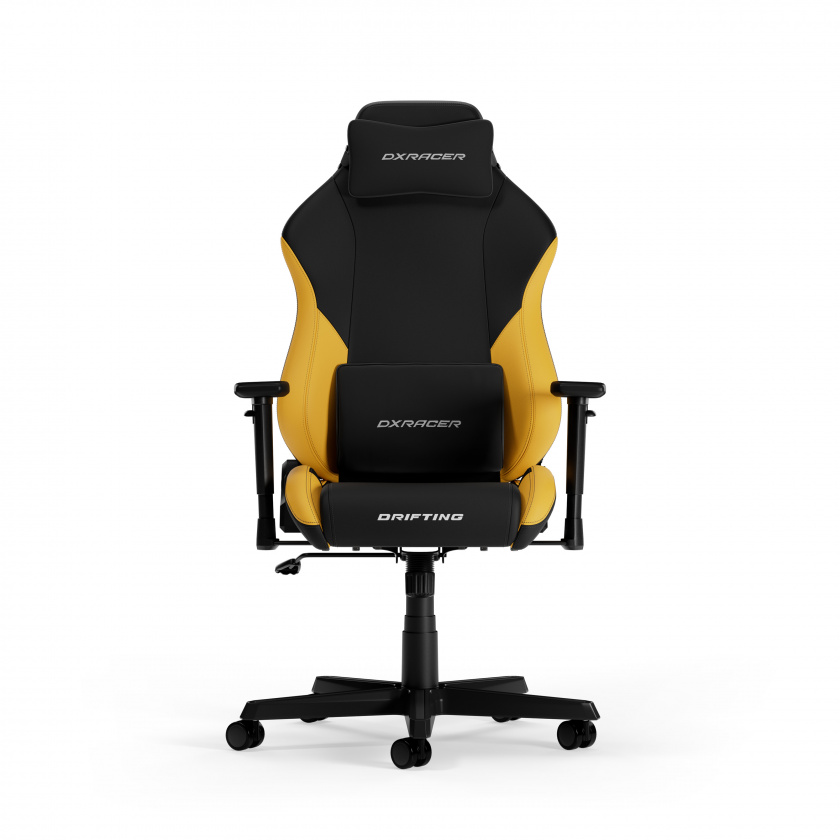 DXRacer DRIFTING L Musta & Keltainen EPU Nahka