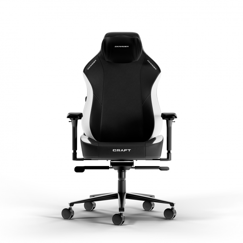 DXRacer CRAFT XL Musta & Valkoinen EPU Nahka