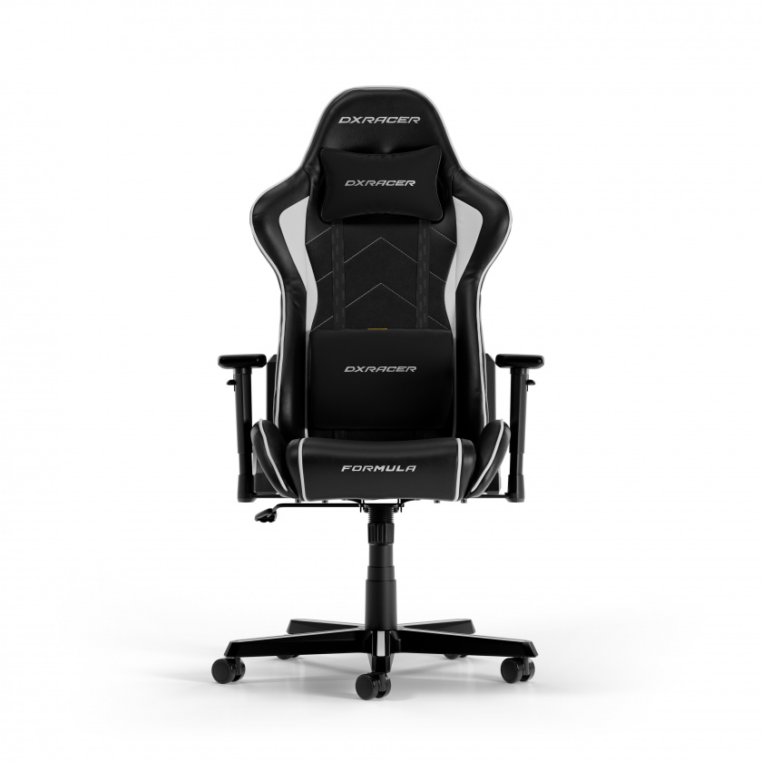 DXRacer FORMULA XL Musta & Valkoinen PVC Nahka