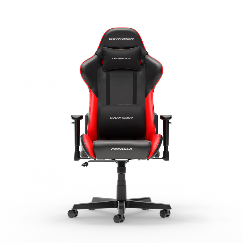 DXRacer FORMULA L Musta & Punainen PVC Nahka